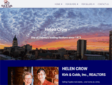 Tablet Screenshot of helencrow.com